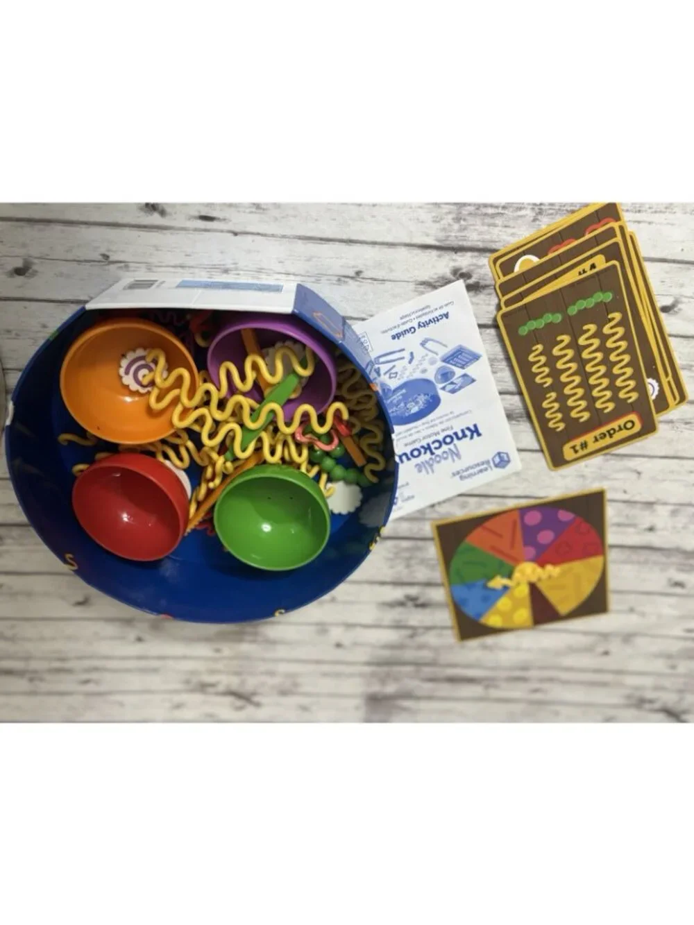 Learning Resources Noodle Knockout Fine Motor Game Ages 4+